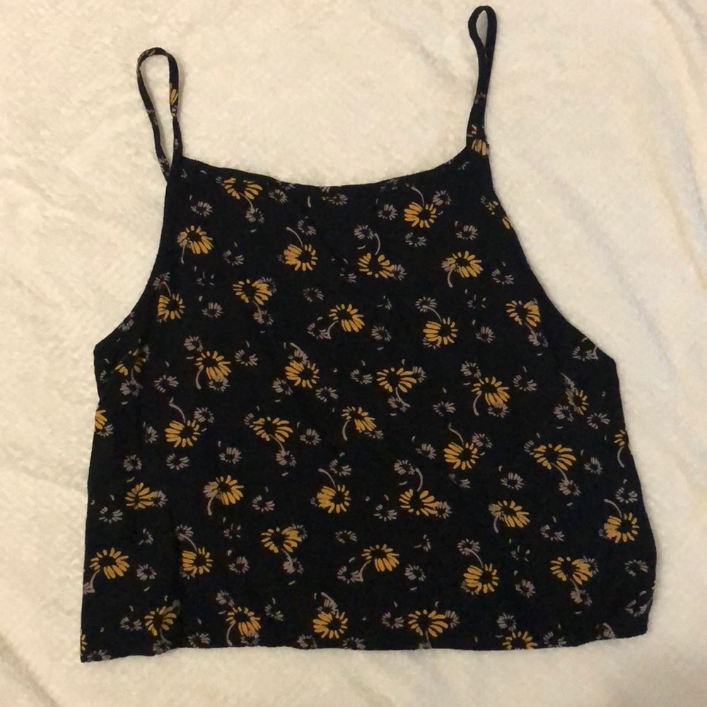 Daisy crop top